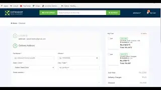 Node & React#15 : Create Checkout Page in eCommerce website using Reactjs, Redux & Nodejs