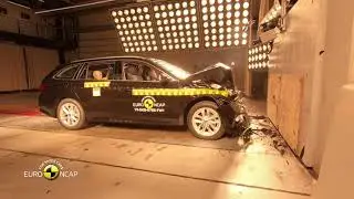 Škoda Octavia 4 - КрашТест 🚘 Экстренное торможение