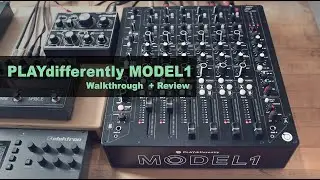 Why I use a DJ mixer for production //  PLAYdifferently MODEL1 review and walkthrough