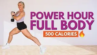 1 HOUR FULL BODY WORKOUT | Strength Training and Cardio for Fat Loss