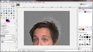 GIMP 2.9 Foreground Select Example