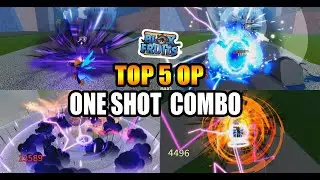 Top 5 OP One Shot Combo - Blox Fruits