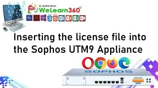 Inserting the license file into the Sophos UTM9 Appliance