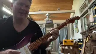 New Neck for the Guitar Rabbis Strat - Details and Sound Samples