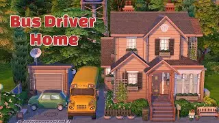 The Sims 4 🚍 Bus Driver - Home / no CC