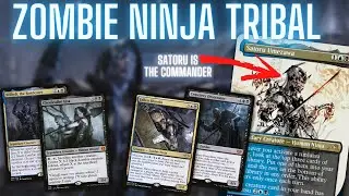 Satoru Umezawa Zombie Ninja Tribal | EDH Commander How to MTG Budget Deck Tech |Wilhelt precon 2022