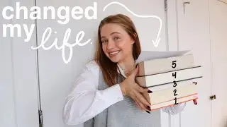 5 books that CHANGED MY LIFE (I've thought about them every day since)