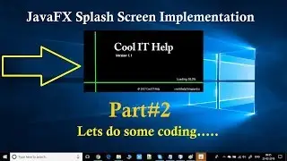 JavaFX Splash Screen Tutorial Part -2 with Code