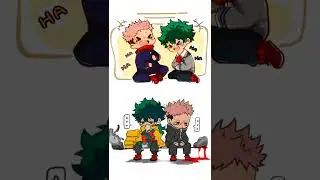 poor Deku and Yuji 💔 #anime #short #memes #mha #jujutsukaisen