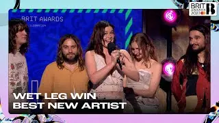 Wet Leg wins Best New Artist | The BRIT Awards 2023