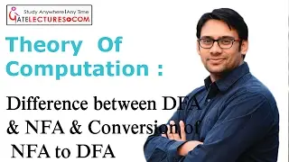 13 Difference between DFA & NFA & Conversion of NFA to DFA