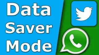 Data Saver Mode on Twitter & WhatsApp