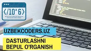 Uzbekcoders.uz - Dasturlashni bepul o'rganish. Saytdan ro'yhatdan o'tish, darslarga azo bo'lish.