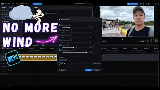 Remove WIND Sound from Videos with PowerDirector 365 🎥