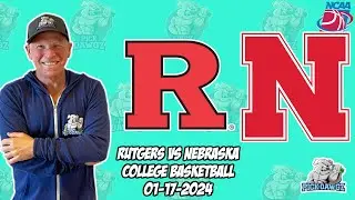 Rutgers vs Nebraska 1/17/24 Free College Basketball Picks and Predictions  | NCAAB Pick