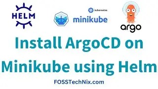 How to Install ArgoCD on Minikube using Helm | Deploy App on ArgoCD |ArgoCD Tutorial|GitOps Tutorial