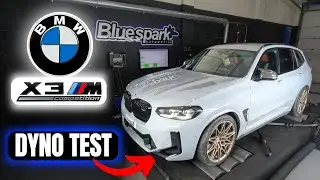 BMW X3M Competition 3.0 S58 503bhp/510ps Dyno Test – Bluespark Tuning Box