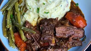 Let’s Cook With Me | Classic Sunday Pot Roast | Creamy Mashed Potatoes | Veg | TERRI-ANN’S KITCHEN