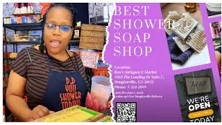 Watch me make cold process soap for our subscription box at Best Shower Soap