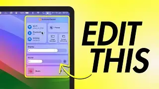 How to Edit Control Center on Mac - Customize Control Panel on MacBook