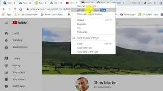 Using the new Tab Groups feature in Google Chrome