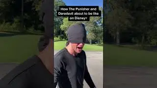 How The Punisher and Dardevil about to be like on Disney +