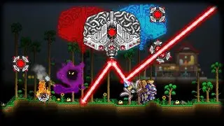 Terraria 1.4 No-hit - Mech bosses rework mod - Terminator