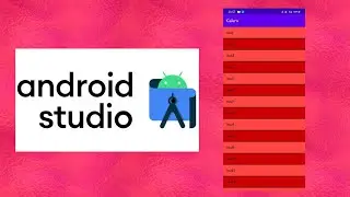 How to Set ListView Alternate Row Color in Android Studio || Android Studio  Begginers