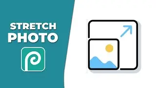 How to stretch a photo in photopea