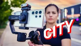 CITY FILMMAKING TIPS | Android Samsung Galaxy S23 Ultra & Hohem iSteady M6 gimbal