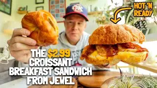 My encore at Jewel with their $2.99 Croissant Breakfast Sandwich | *DID I GET SPONSORED?!* 🥐🍳🥓