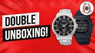 Double Unboxing! Seiko Kinetic GMT + Casio G-Shock Bluetooth