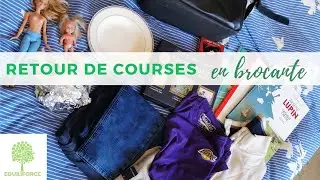 Retour de courses en brocante / vide-grenier : de bonnes trouvailles !