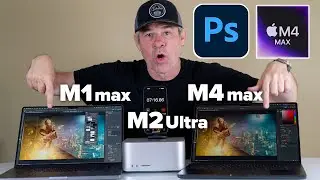 MacBook Pro M4 Vs Mac Studio M2 v M1. Tested and compared by Creative PRO