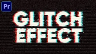 Add GLITCH Text Effect in Premiere Pro