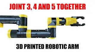 3D PRINTED DIY ROBOTIC ARM: JOINT 3 ASSEMBLY AND TEST.