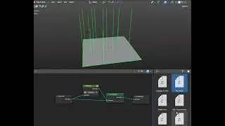 Blender 3D Forest using Geometry Nodes