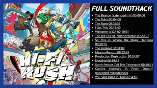 Hi-Fi RUSH OST 🎵 - Full Soundtrack - Original Music 4K