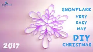 DIY Christmas Snowflake Tutorial | Origami Snowflake Tutorial | linascraftclub