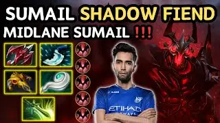 🔥 SUMAIL SHADOW FIEND Midlane 7.35d 🔥 King Sumail - Dota 2