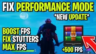 How To GET MAX FPS BOOST in Performance Mode! (Max FPS Boost Guide & 0 Input Delay)