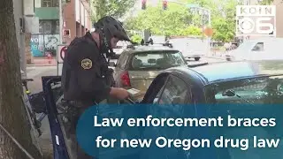 Law enforcement braces for Oregon law criminalizing hard drugs starting Sunday