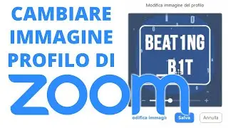 ZOOM - Cambiare immagine profilo su Windows