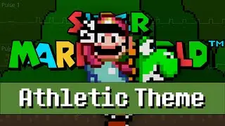 Super Mario World - Athletic Theme [8 Bit; 2A03]