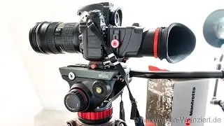 professional fluid video head Manfrotto mvh502ah