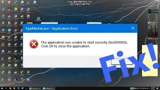 Application was unable to start correctly 0xc0000005 Click OK to close the application gameloop fix