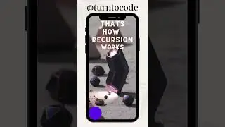 Thats How Recursion Works In Programming || Tips & Tricks || @turntocode