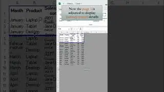 Split Excel Data by Month and Save as PDF with Page Breaks!