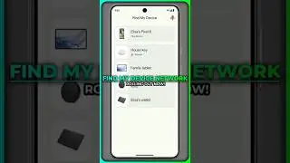 Googles Find My Device Network is FINALLY rolling out! #Google #FindMyDevice #airtag