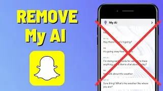 How to Remove My AI On Snapchat!